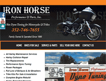 Tablet Screenshot of ironhorselecantofl.com